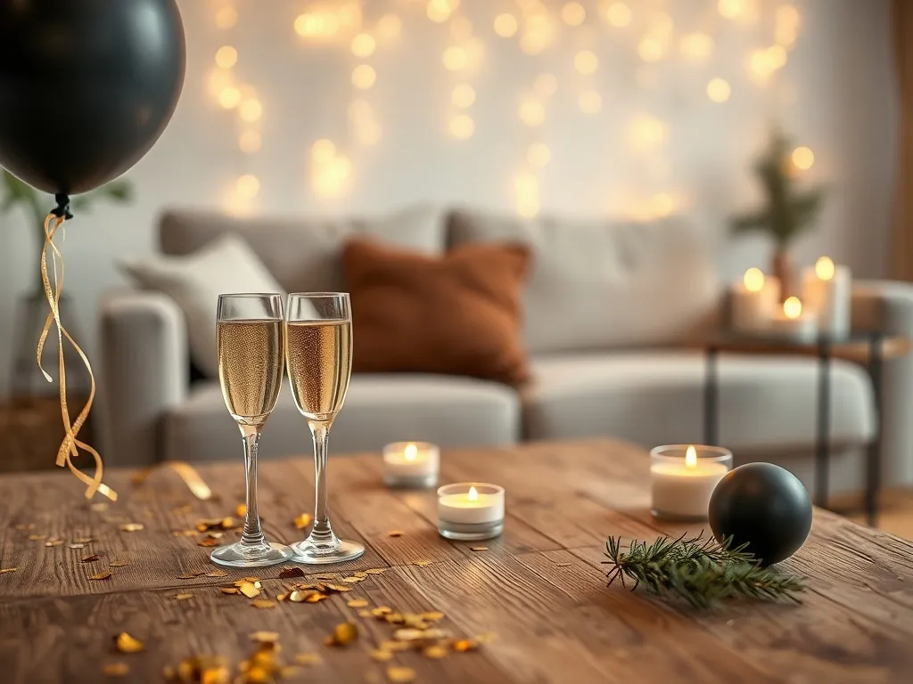 Jak udekorować dom na Sylwestra? Pomysły i inspiracje