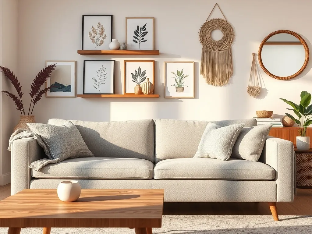 Czym udekorować ściany w salonie?