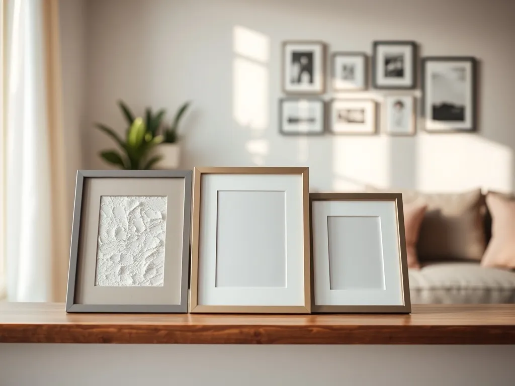 Czy ramki na zdjęcia powinny być w tym samym kolorze w całym pokoju?