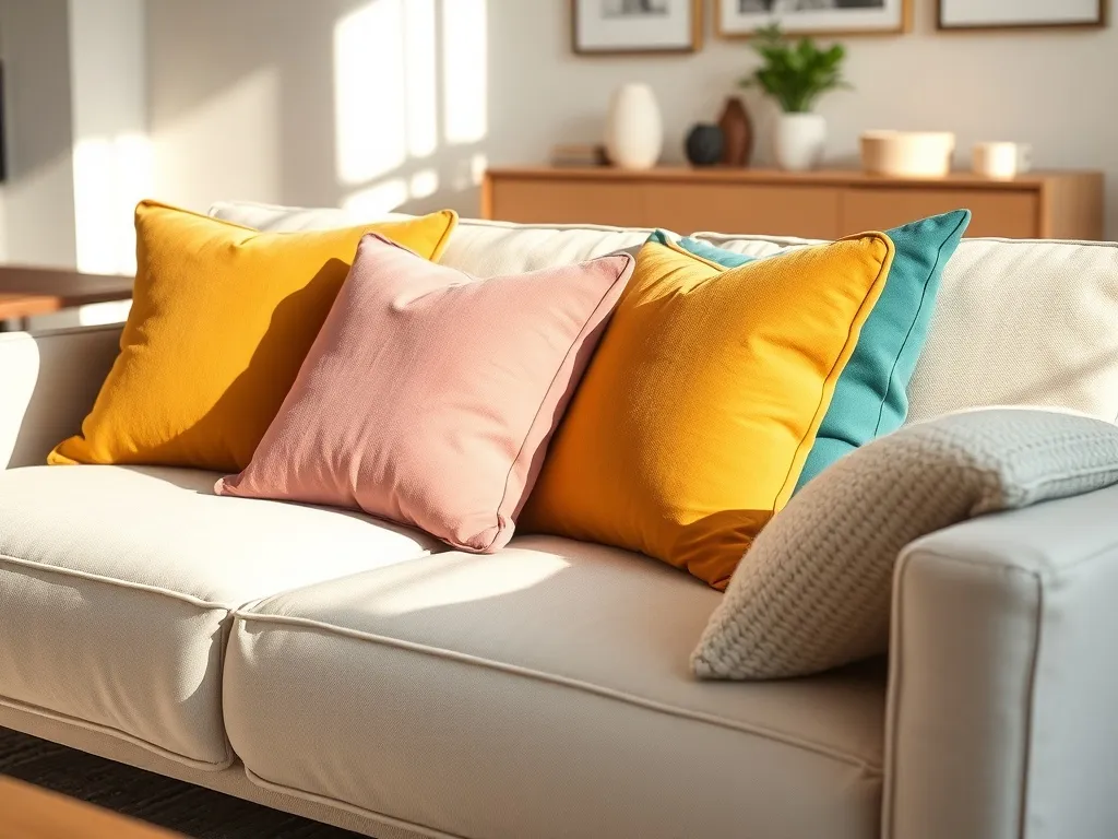 Jak łączyć kolory poduszek?