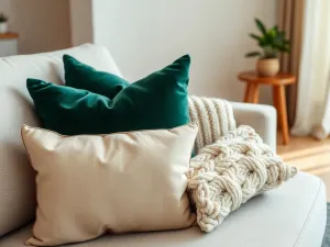 Nowoczesna łazienka z prysznicem walk-in, czarną armaturą i drewnianym stołkiem, utrzymana w jasnej, minimalistycznej estetyce.